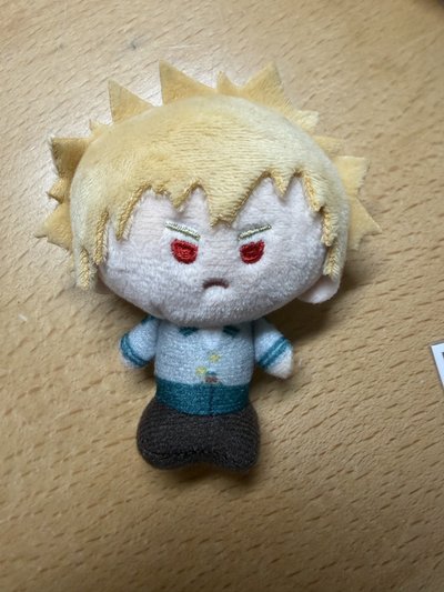 爆豪mini蘑菇娃+25生日卡