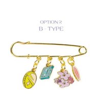 LILAC B版 別針襟章 