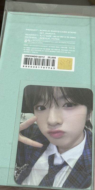 SAKUYA立牌卡全新