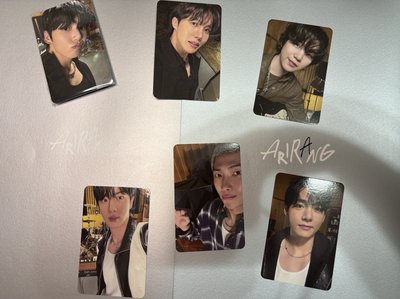 BTS ARIRANG M版專卡 ➕底片卡