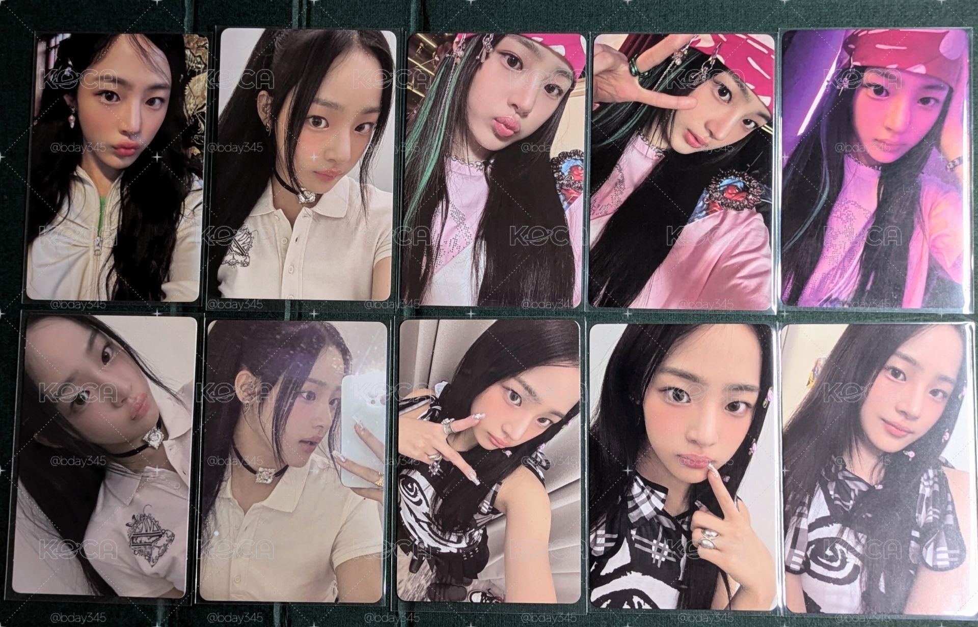 Minji專輯卡