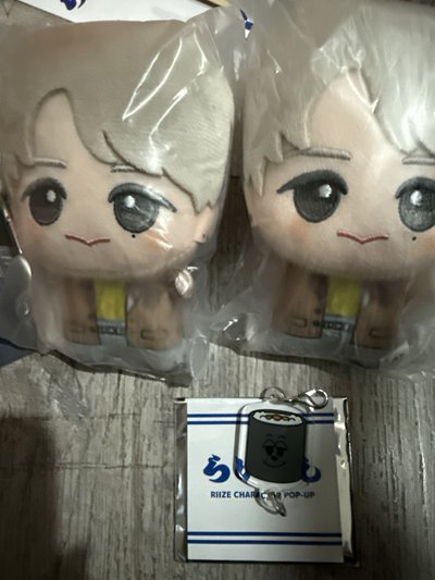 RIIZE  八公分栗子扣小盤