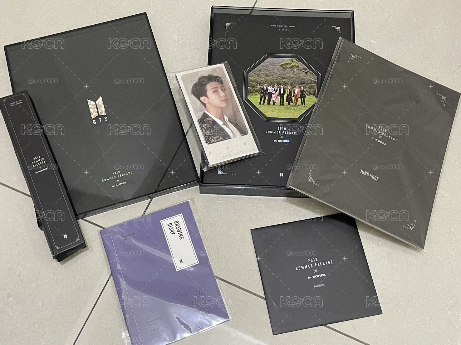 BTS 2019夏日寫真