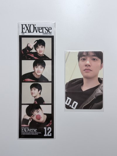 EXO’verse FM 嘟人生四格證件照組+隨機卡