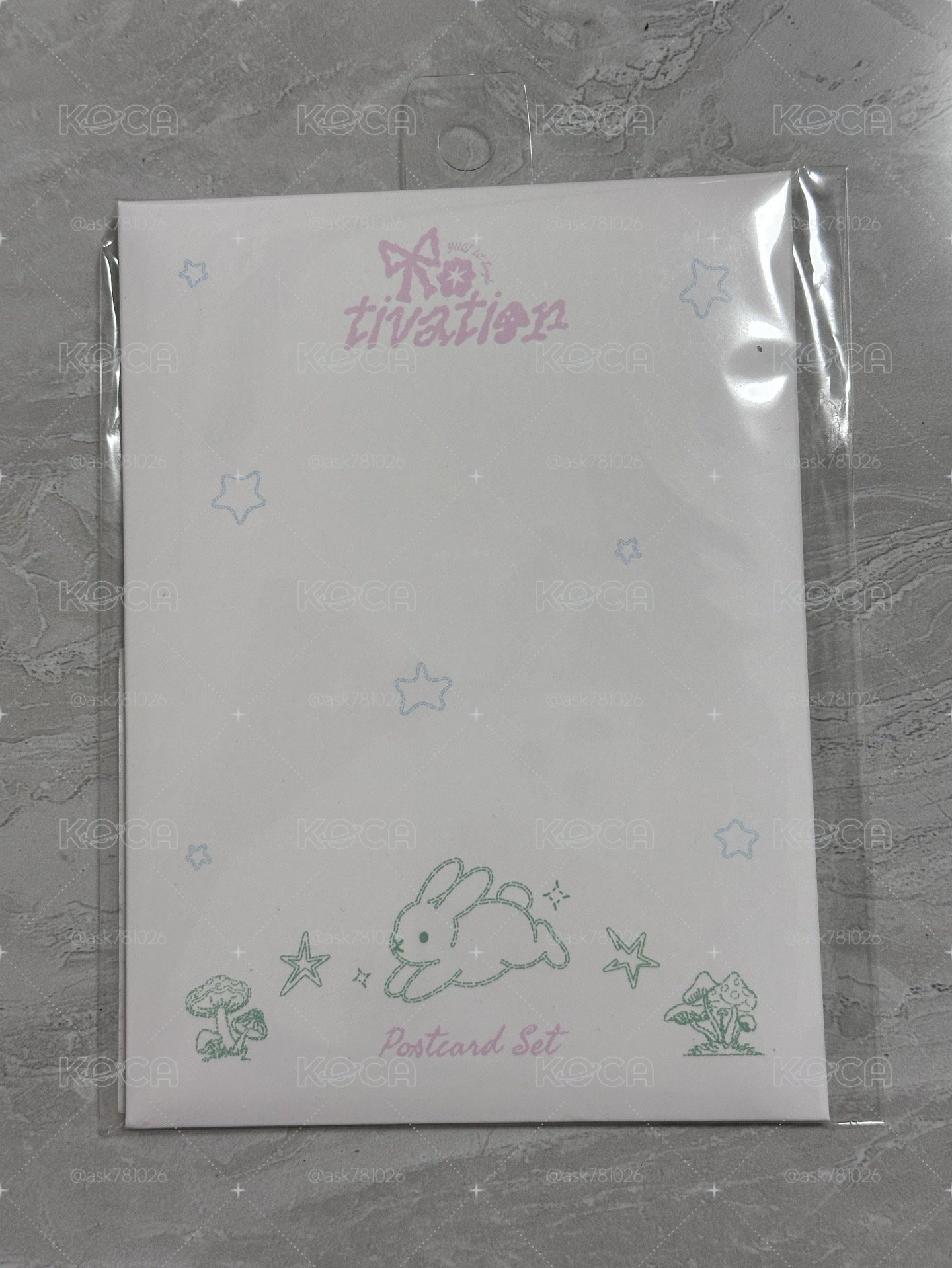 雨琦 YUQI 明信片 