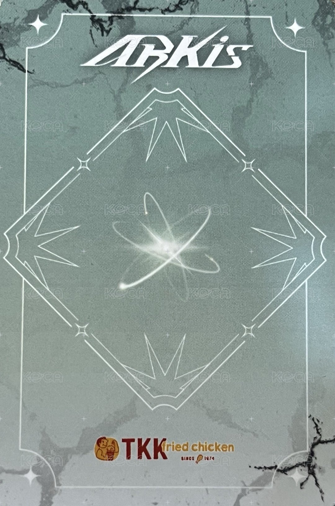 頂呱呱 簽名卡  背面