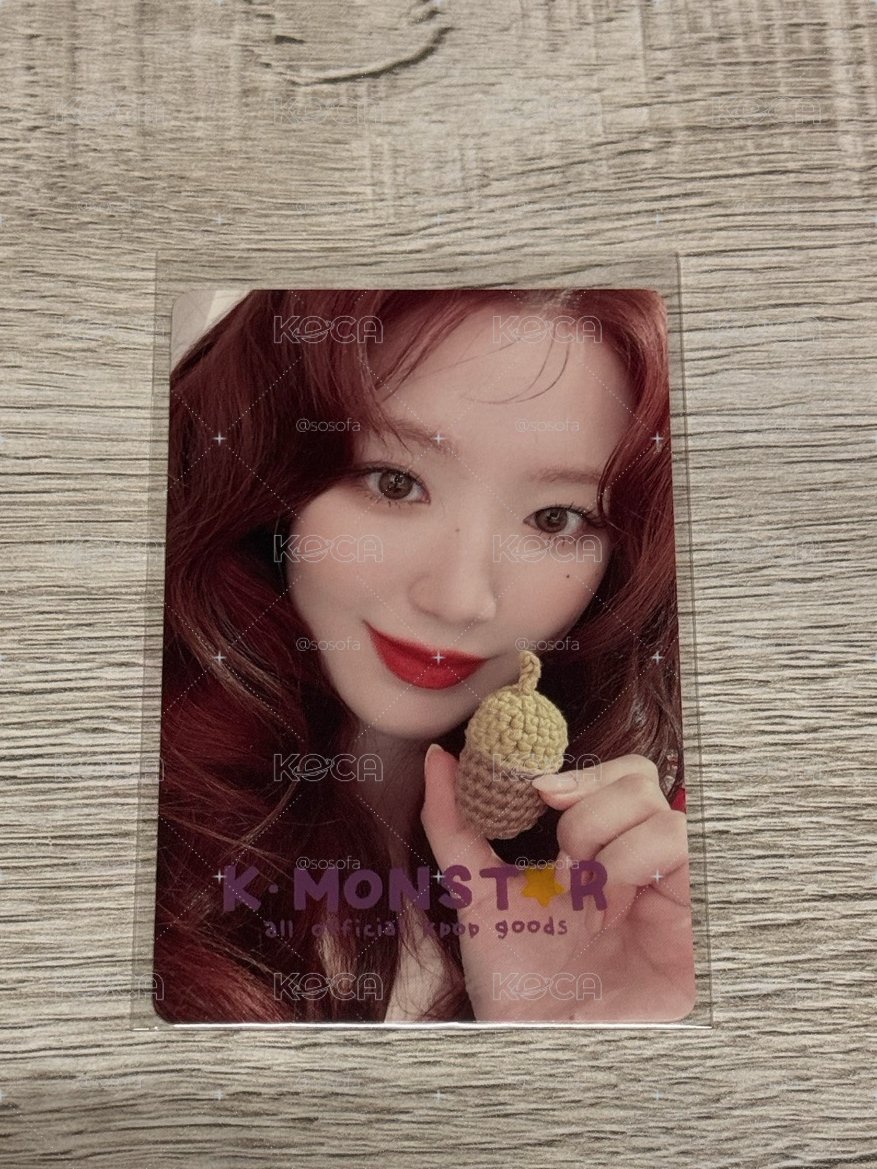 i-dle I SWAY 簽售特典 台特刷