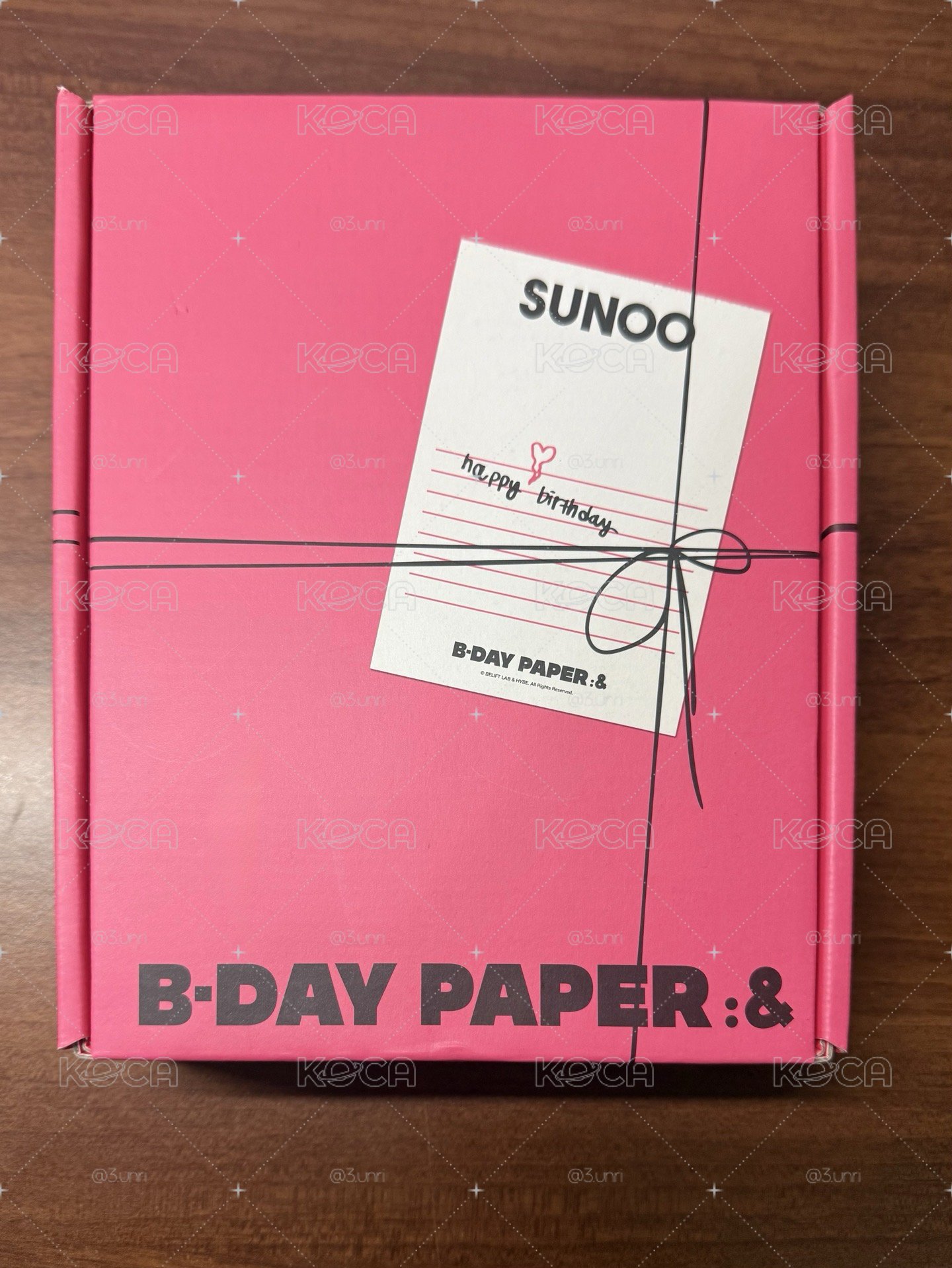 SUNOO 24年生日禮盒
