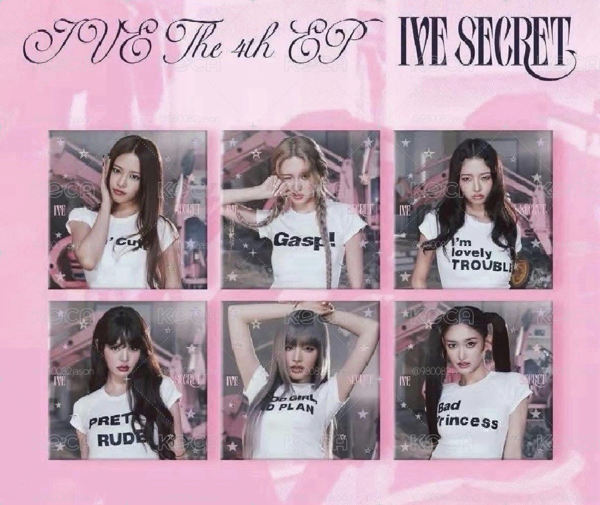 IVE SECRET KM 簽售 咬手指ver.