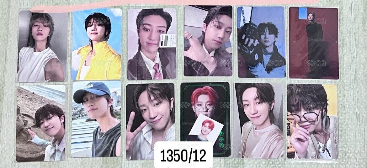 seventeen徐明浩小盤（現貨小卡*12）