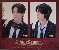 校園制服 兩格照片 滿額卡 