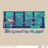 「HOW EXACTLY ARE YOU FREE?」短T