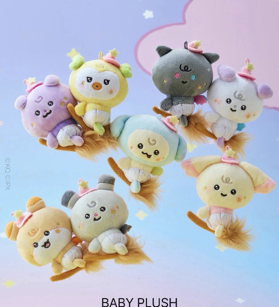 潤琦 麥梯子 掃帚寶寶娃 MIGHTEEZ SS娃 BABY PLUSH