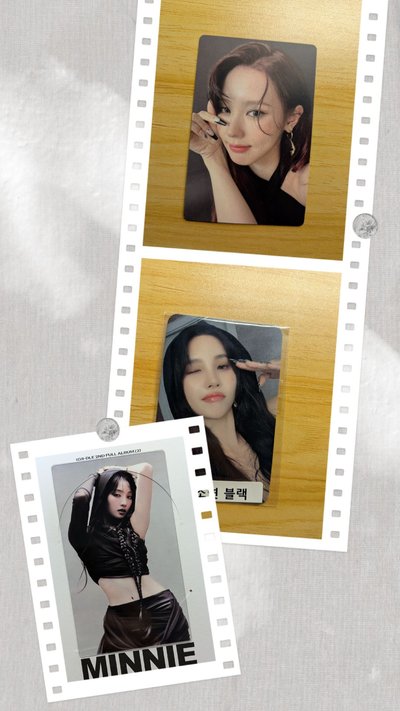 *️⃣正二 專卡+透卡+am1.0韓背(附翻譯)幸運卡 敬禮娟