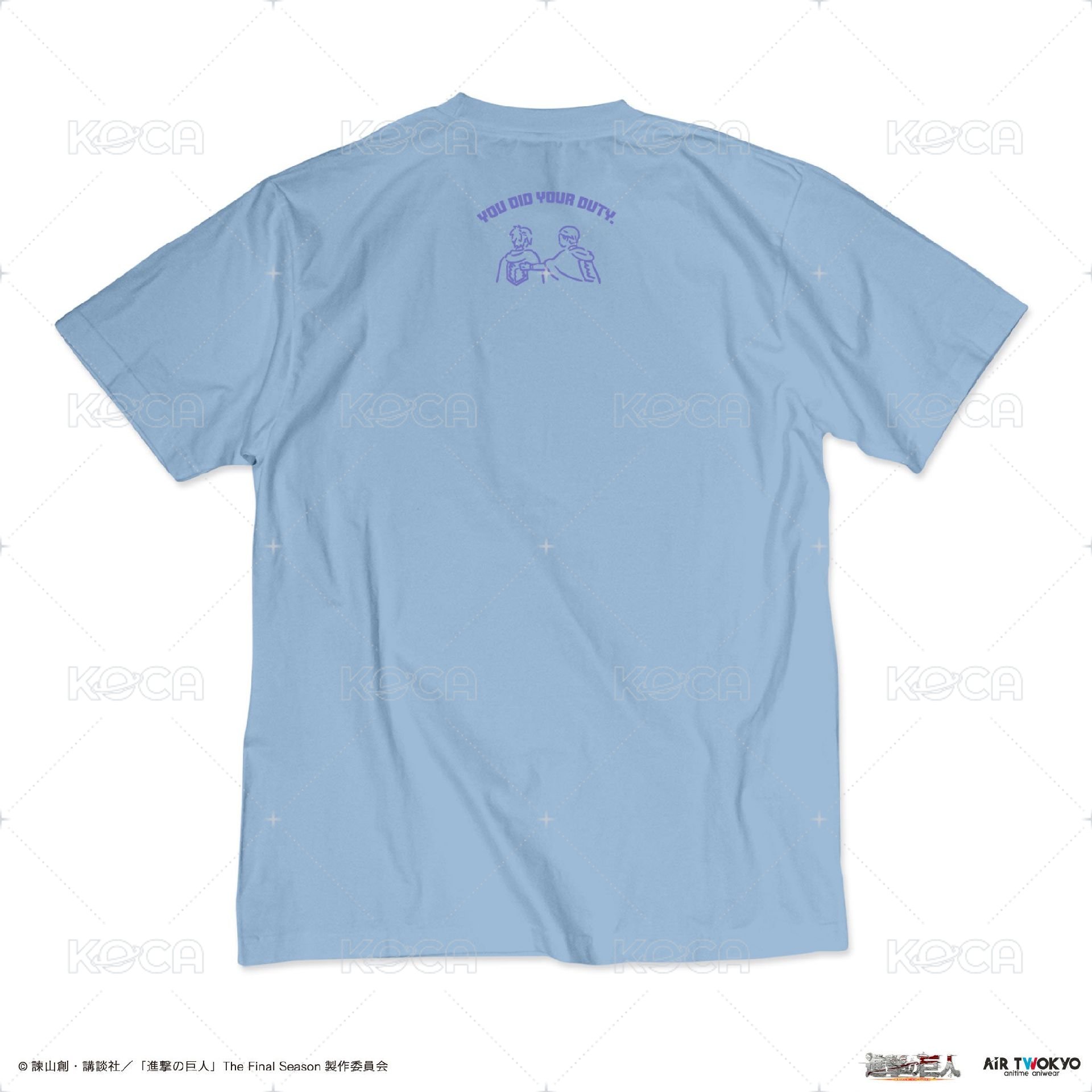 漢吉「YOU DID YOUR DUTY」短T