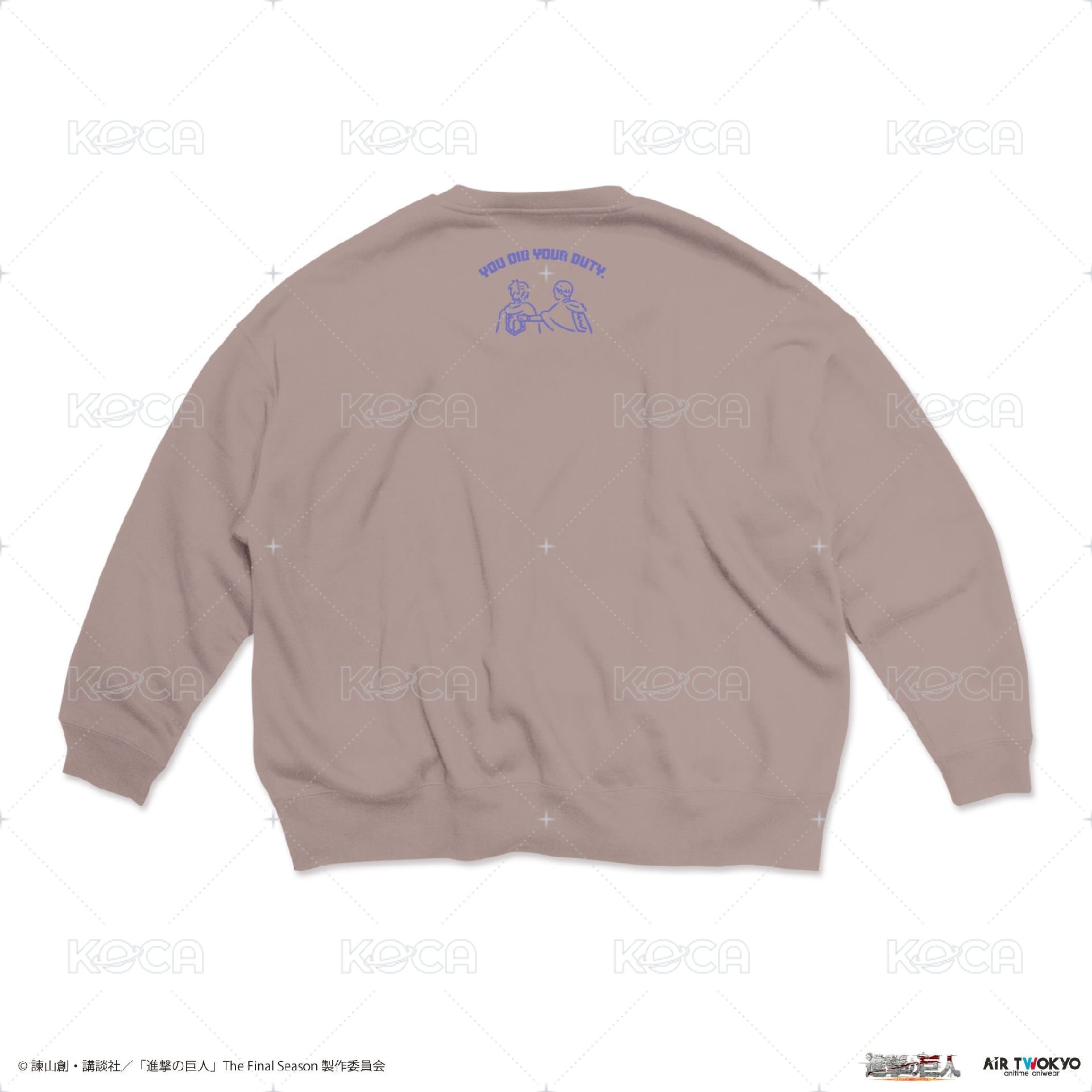 漢吉「YOU DID YOUR DUTY.」長袖T