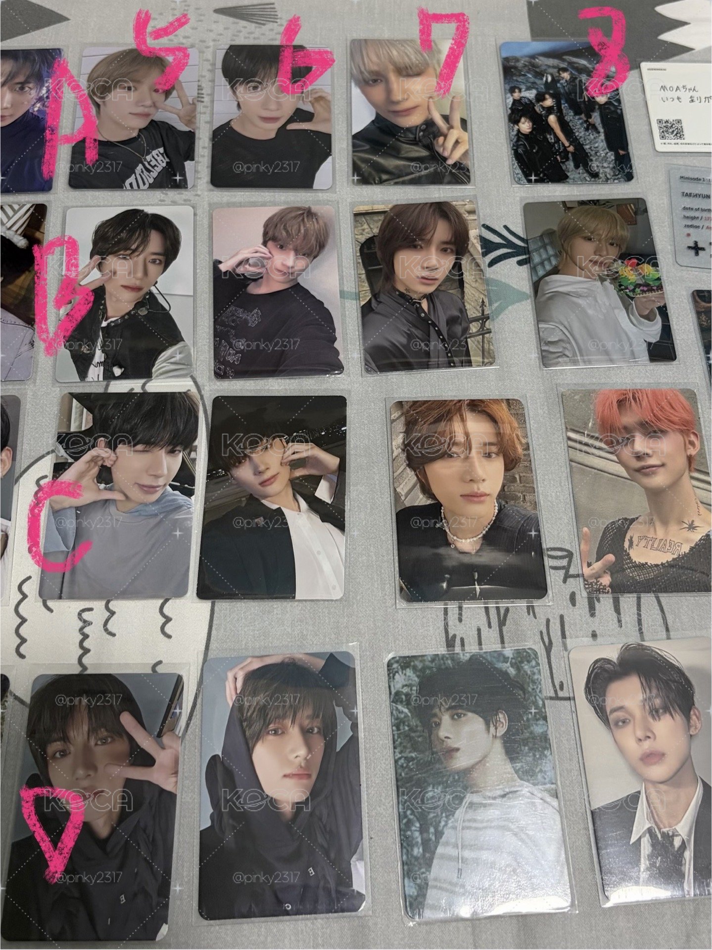 TXT 小卡&扭蛋