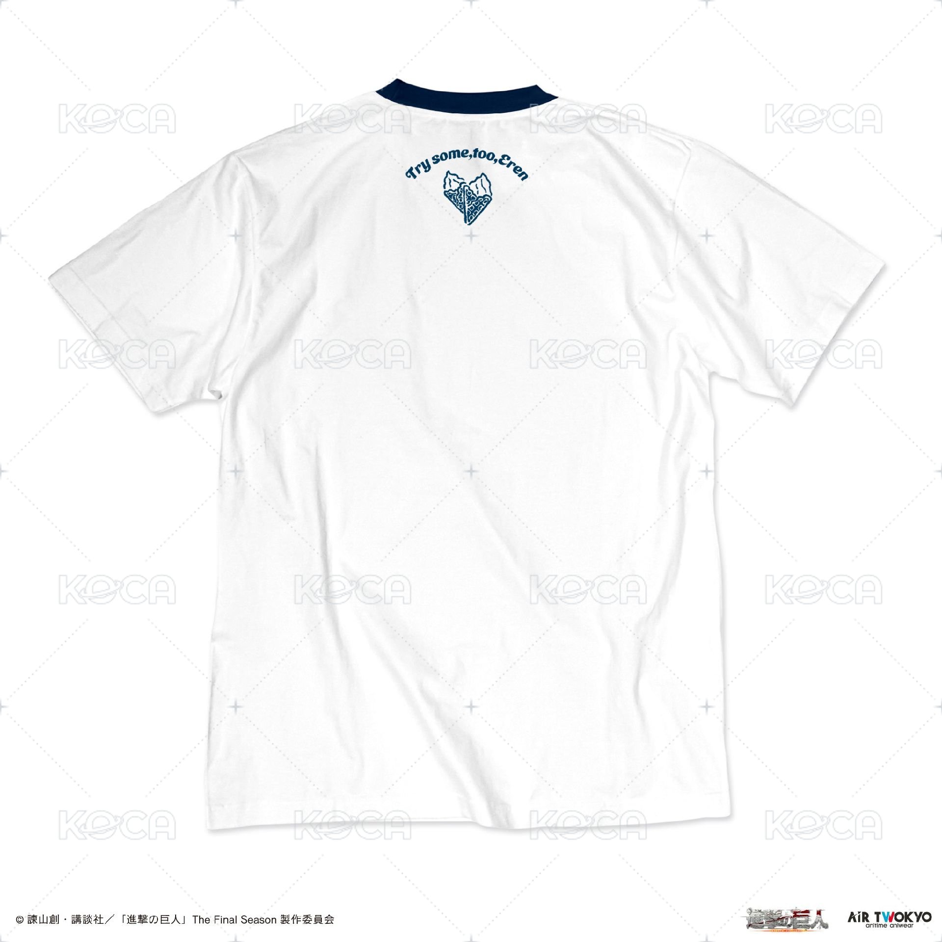 米卡莎「人生中的第一支冰淇淋」短T