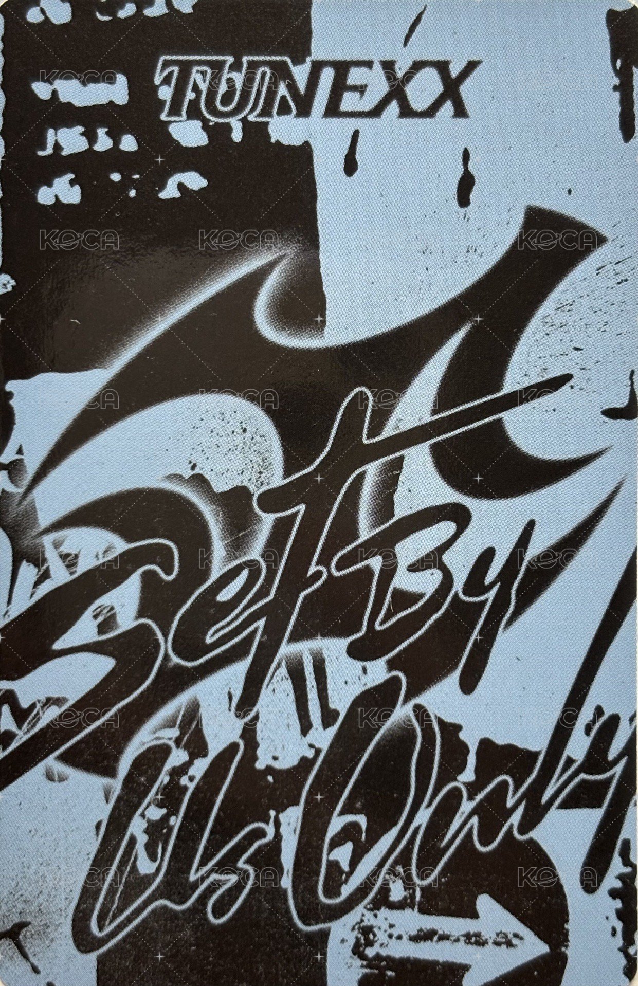 SET BY US ONLY 專輯卡 unset ver. 背面