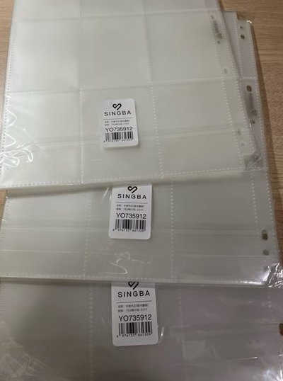 SINGBA卡冊內頁 四宮格九宮格 霧面啞光 一般款/緊湊款
