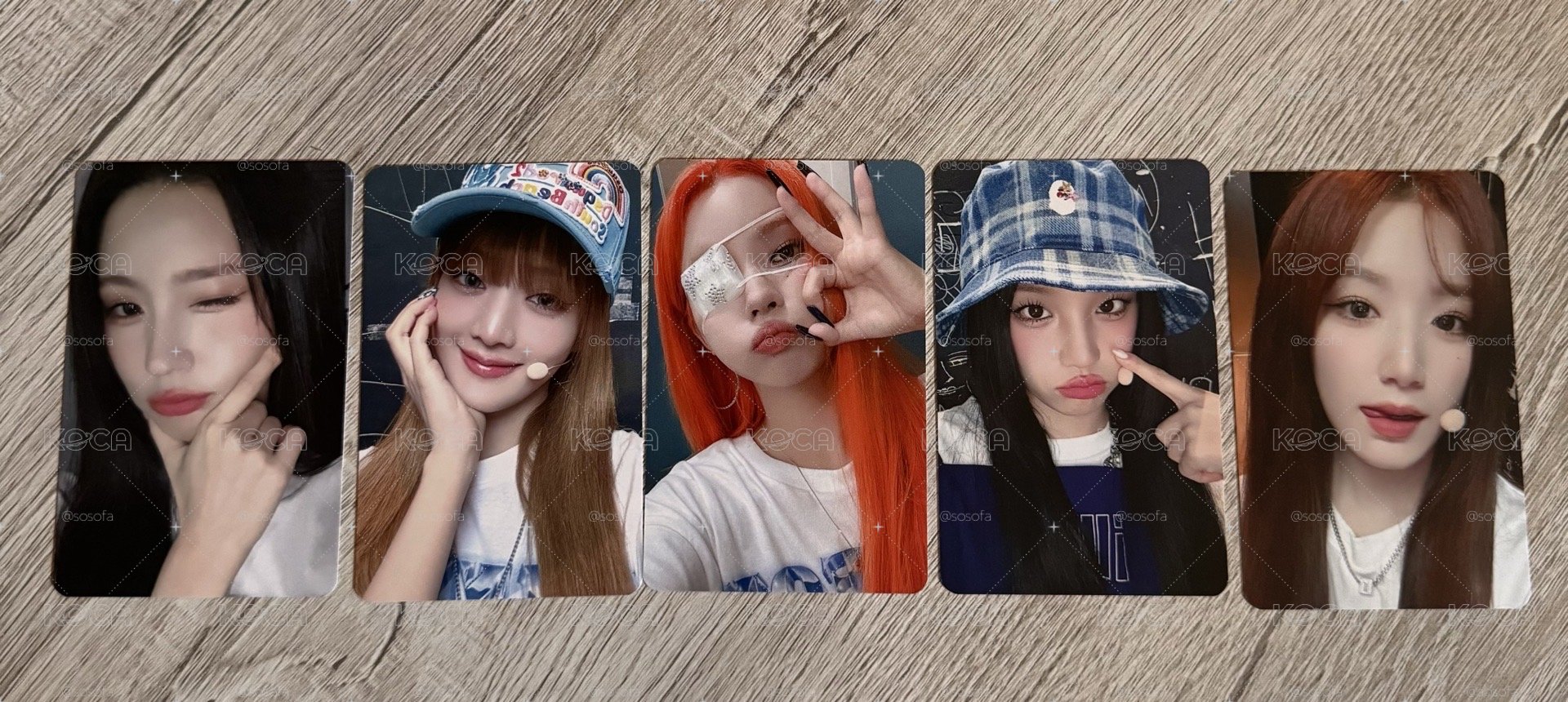 i-dle ms10 幸運卡 A、B