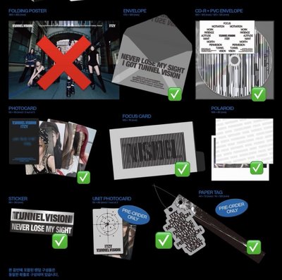 TNVS專輯內容物（含小卡）PB ver