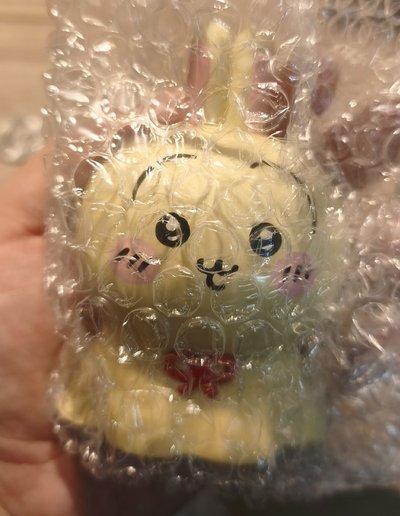 FURYU景品 擺件 晴天兔 泡麵蓋