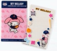 侍JAPAN × 三麗鷗 透明卡 美樂蒂