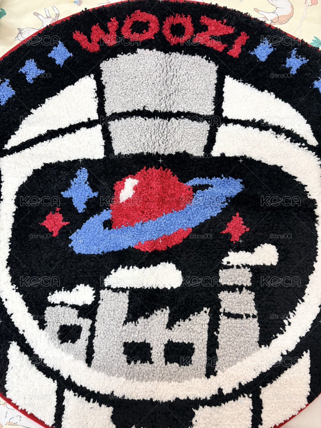 SEVENTEEN 李知勳WOOZI宇宙工廠地毯