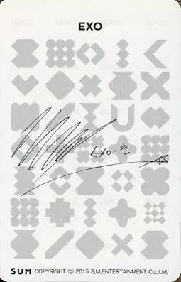 SUM Cafe/Market 周邊卡  背面