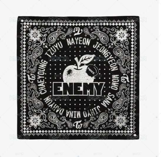 Twice ENEMY方巾