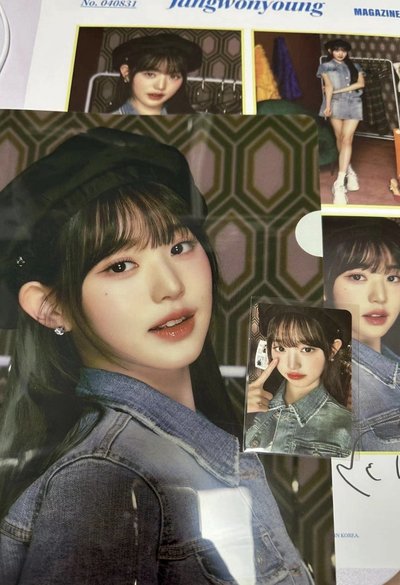 24’FM MAGAZINE IVE 周邊卡 KIT 固配 員 全新未拆 現貨