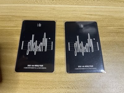 （🏰現貨）I-dle 世巡 隨機散卡 米妮