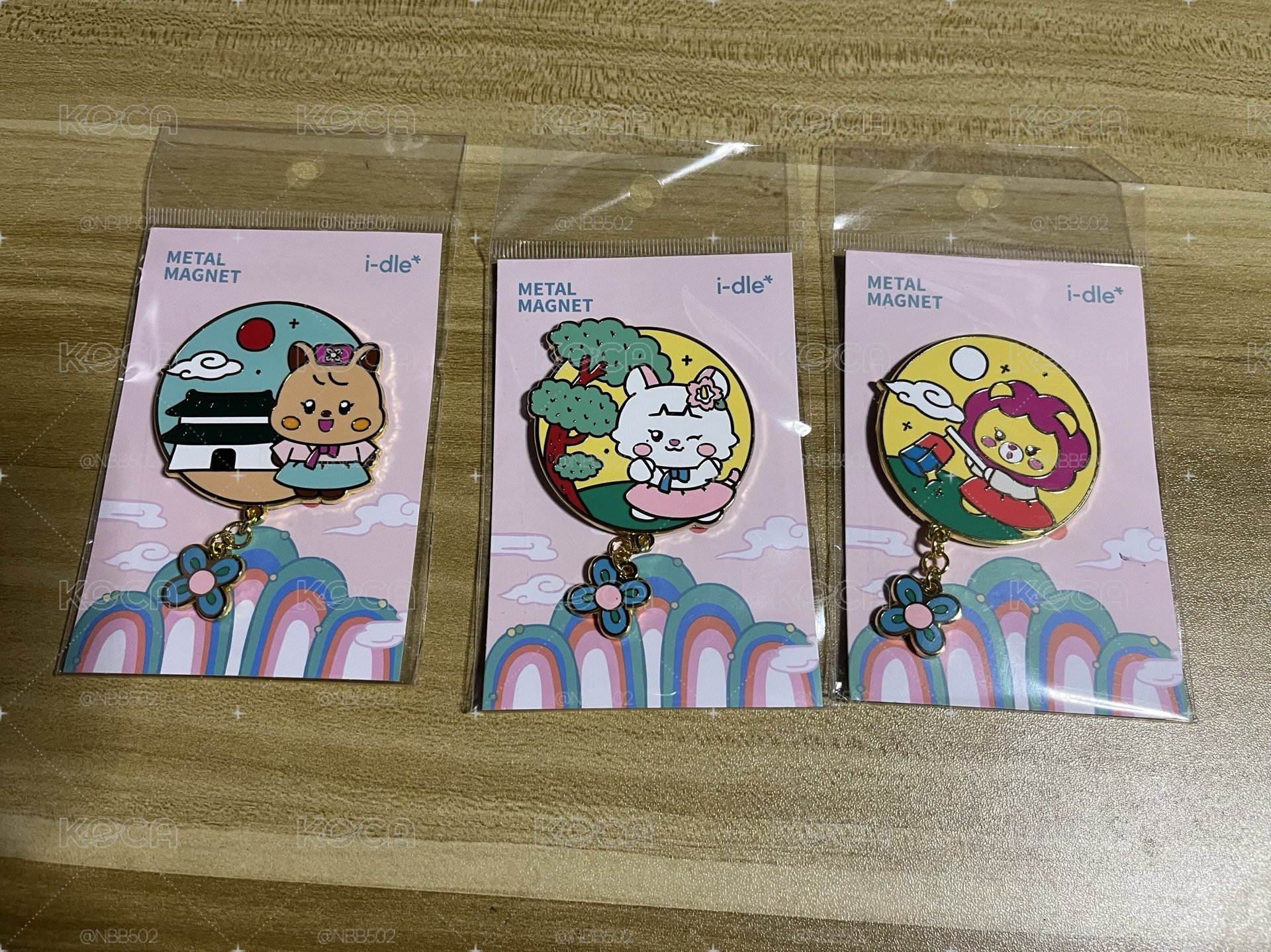 （🏰現貨） I-dle 展覽 韓國 磁鐵 薇娟 米妮 小娟 