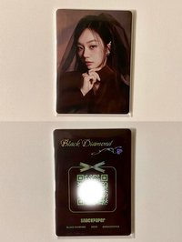 周邊卡 巧克力周邊加厚版限定語音卡