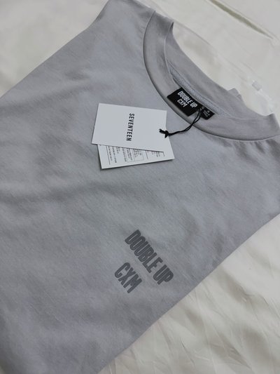 CxM DOUBLE UP 灰色長袖 T-Shirt（M）