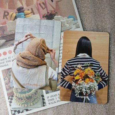 STAYC雙面卡 小熊/拿花潤