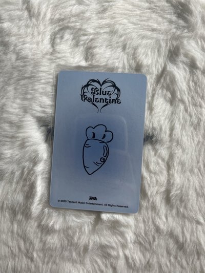 jiwoo 正規一星光卡 QQ音樂 四星 星光卡 友