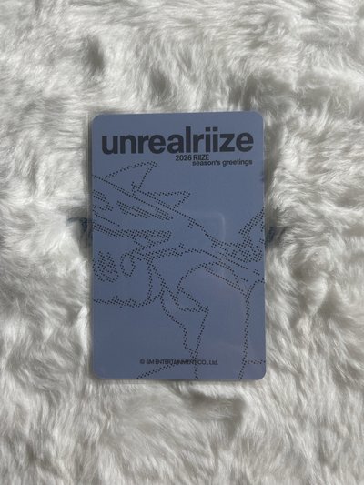 wonbin 2026年曆 隨機卡 B版 concept photo