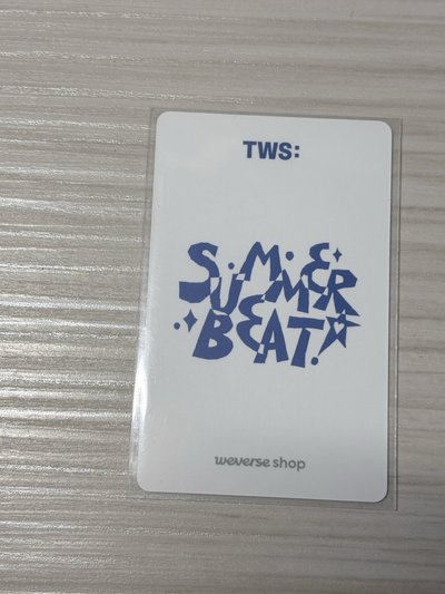 Tws 金道勳 迷二 小卡