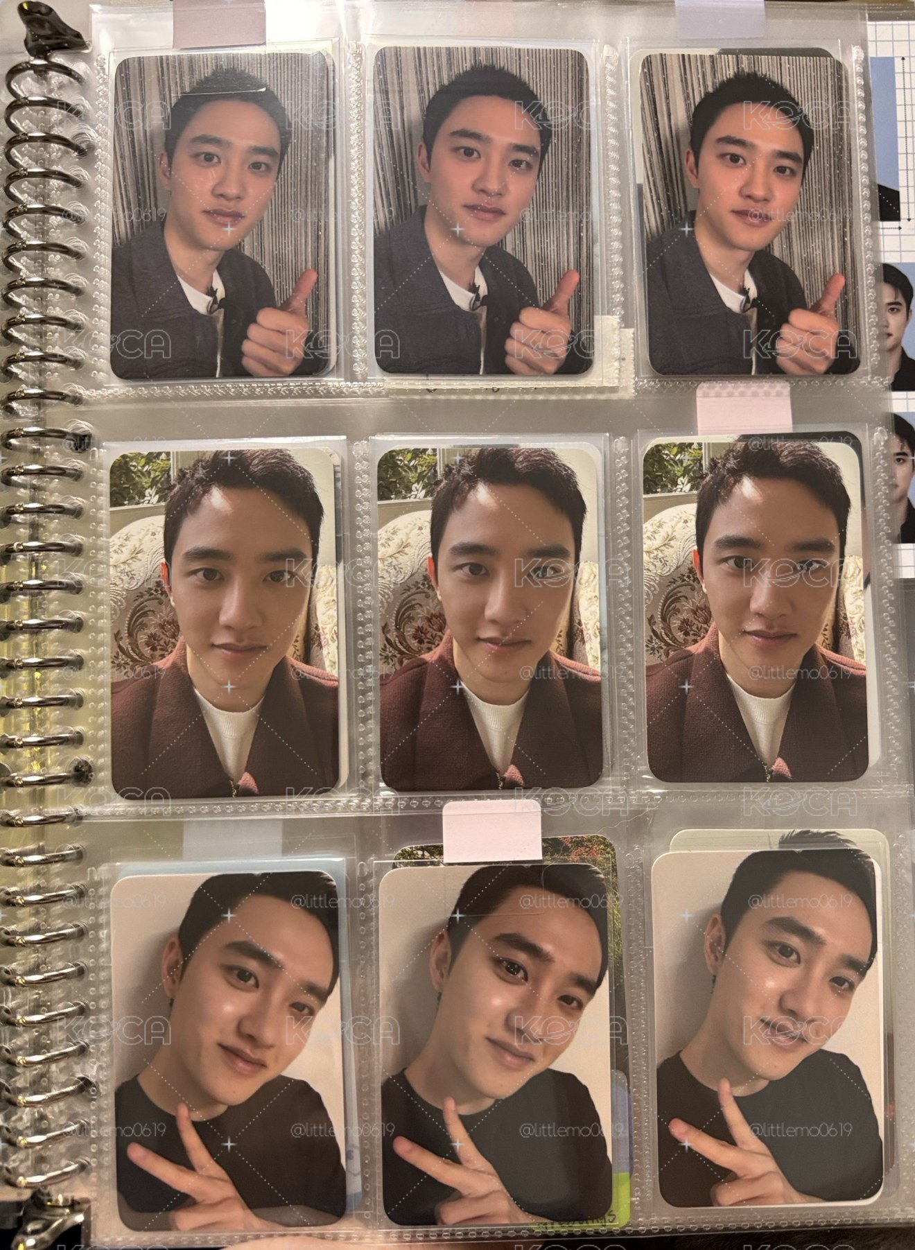 EXO D.O.吉冷&查爾斯快閃小卡