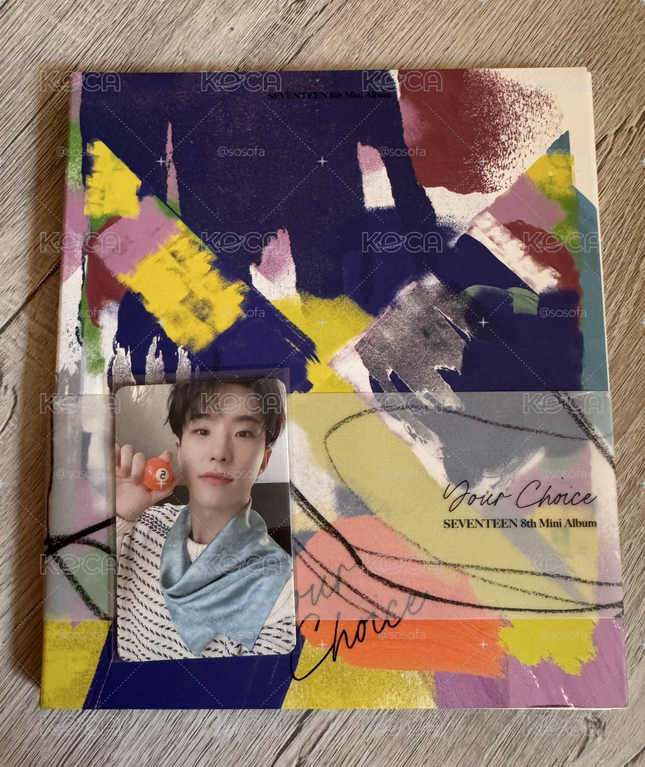 SEVENTEEN MINI8 撞球榮全專