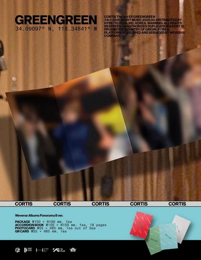 預購 CORTIS 迷二 專輯 PB 電子專 黑膠