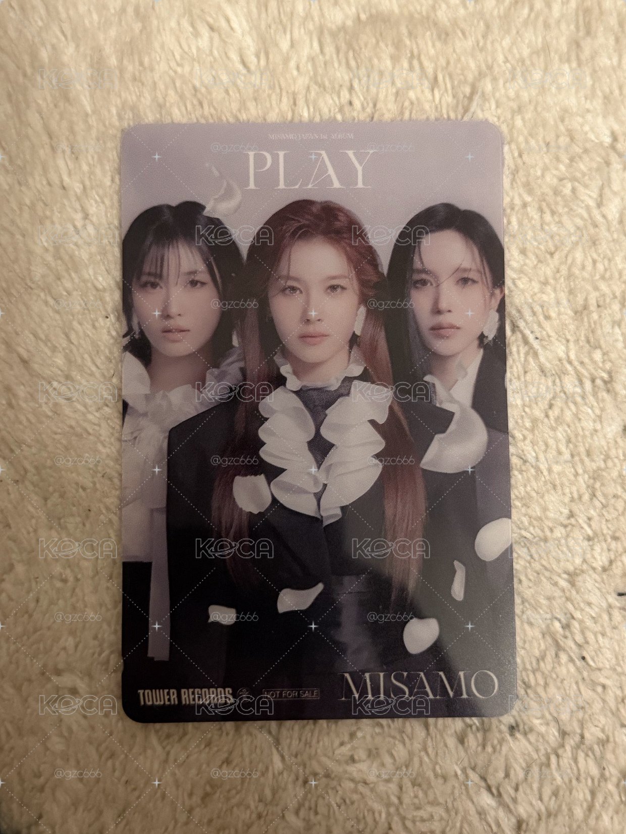 MISAMO 塔店特典卡