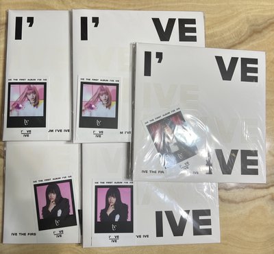 現貨 I’ VE IVE 黑膠空專 無小卡