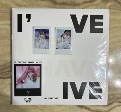 現貨 I’ VE IVE 黑膠空專 無小卡