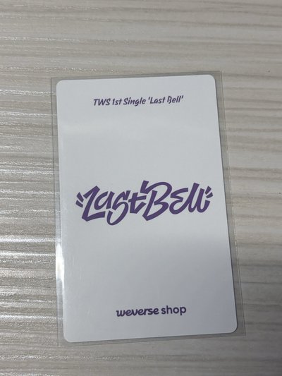 Tws 李炅潣 單曲 小卡