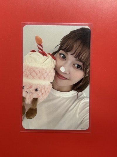 NMIXX MS蛋糕莉 手繪卡背