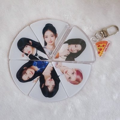 IVE PAPAJOHNS PIZZA鑰匙圈組