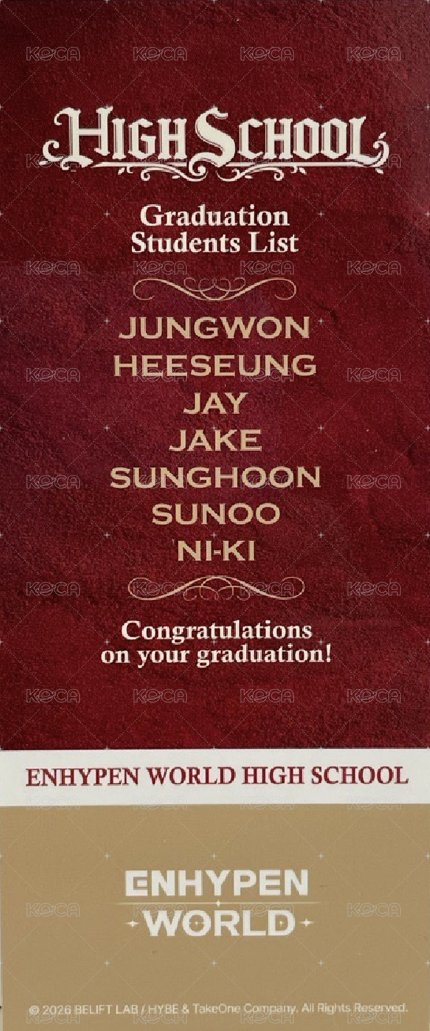 校園制服 韓國官網 滿額卡  背面